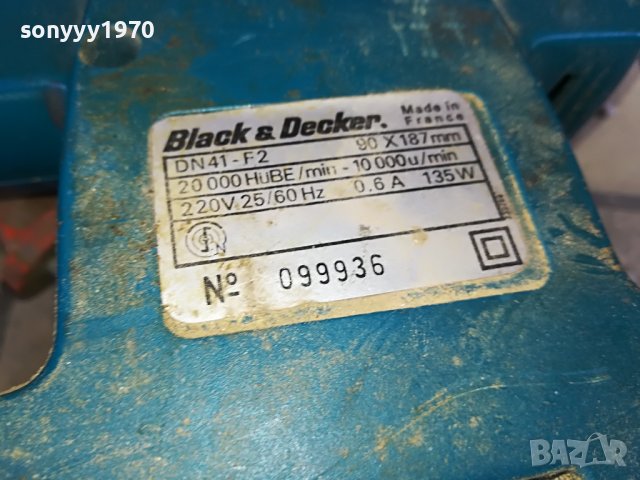 BLACK & DECKER X 2БР-ЛЕНТОВ ШЛАИФ 0609221420, снимка 14 - Други инструменти - 37917062