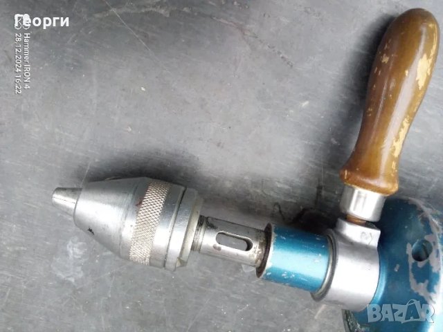 Ръчна дрелка/маткап Чехословакия , снимка 2 - Други инструменти - 48481830