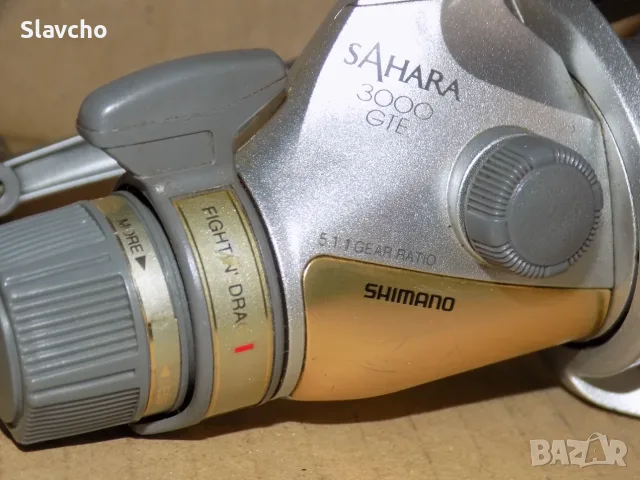 Риболовна макара Shimano Sahara 3000GTE/ fighting drag system/ Made in Malaysia, снимка 12 - Макари - 56258078