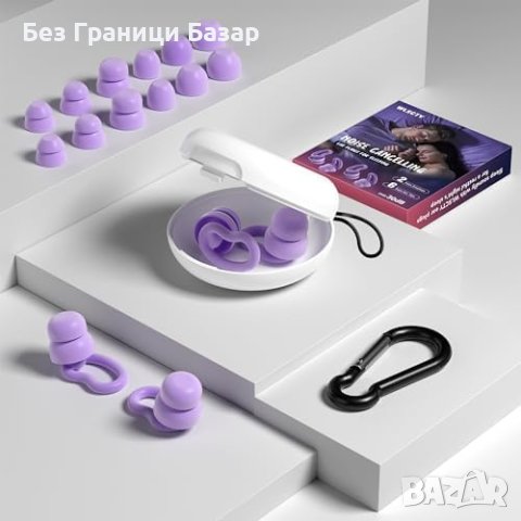 Нови Многократни Ушни Тапи WLSCTY, 3 Размера, Ефективни срещу Хъркане, снимка 7 - Други - 44261691