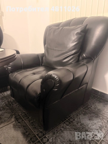 Диван с фотьойли, снимка 3 - Дивани и мека мебел - 54346665