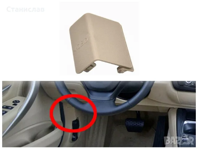 Капаче за OBD букса за BMW – 51437272619, снимка 3 - Аксесоари и консумативи - 56400111