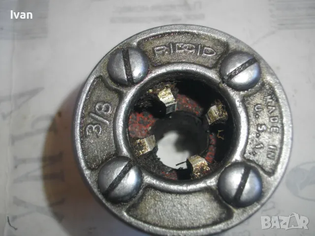 3/8" цол RIDGID Made in USA РЕЗБОНАРЕЗНА ГЛАВА ЗА ВИНТОРЕЗКА