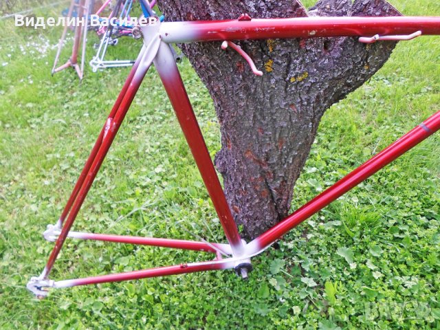 Ретро шосейна рамка, снимка 6 - Части за велосипеди - 36687599
