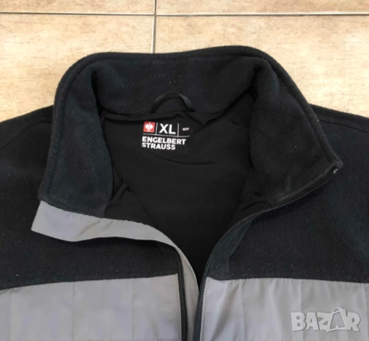 Engelbert Strauss Hybrid fleece jacket e.s.concrete размер Л-ХЛ, снимка 7 - Якета - 54221243