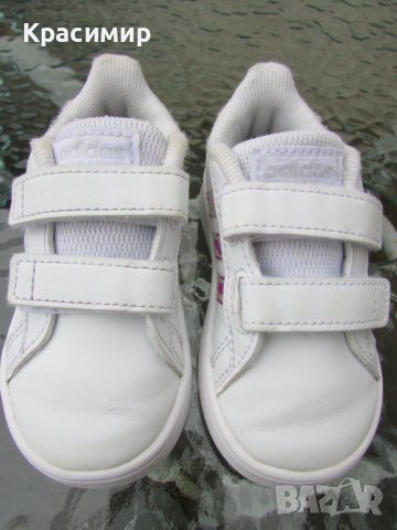 Бебешки маратонки Adidas Grand Court, снимка 4 - Бебешки обувки - 40813867