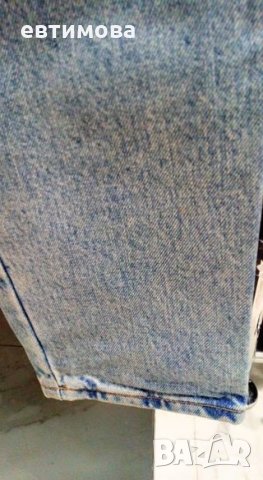 Jeans Armani, denim, 30, оригинален, светлосин, снимка 6 - Дънки - 12907555