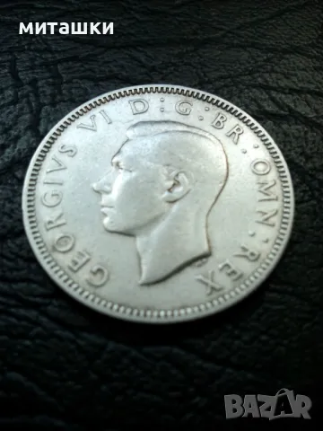 1 шилинг 1938 година Англия сребро, снимка 4 - Нумизматика и бонистика - 49255685