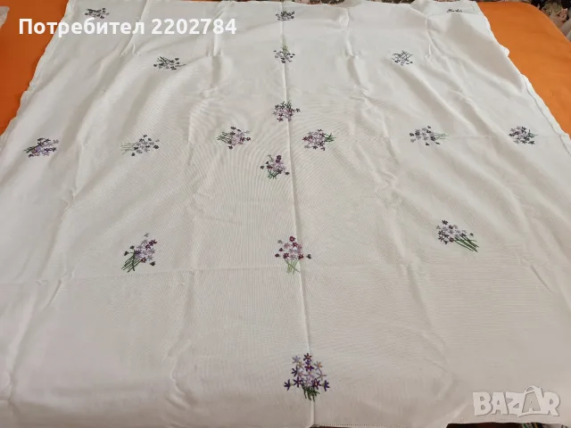 Покривки за маса с бродерии,покривка, снимка 4 - Покривки за маси - 56437107