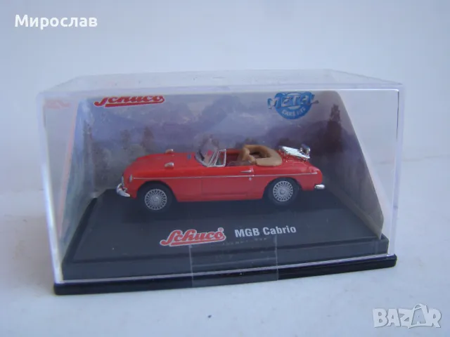 1:72 SCHUCO MGB CABRIO КОЛИЧКА МОДЕЛ ИГРАЧКА
