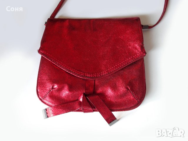 MNG червена чанта , снимка 1 - Чанти - 44307182