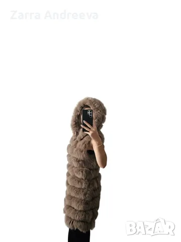 Дълъг елек лисица, снимка 13 - Елеци - 56545725