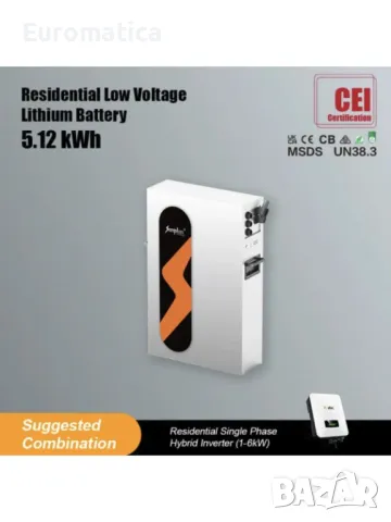 Автономна соларна система 12 kW + инвертор Afore 12 kw + 5.12 kwh литиева батерия - Монофазна, снимка 3 - Друга електроника - 48224292