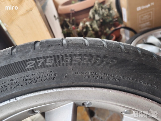 19ки джанти за мерцедес 5х112 спорт пакет, снимка 4 - Гуми и джанти - 53221928