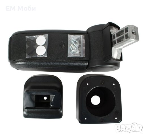 Подлакътник Барче За VW Polo 2011-2017 Черена Кожа, снимка 3 - Аксесоари и консумативи - 42837377