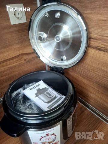 Мултикукър TEFAL 6 литра , снимка 5 - Мултикукъри - 54214924