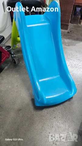 Детска пързалка Feber Famosa, функция 2 в 1 с вода, UV защита, пластмаса, снимка 7 - Други - 47920996