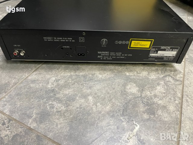 DENON DCD-595 - CD Player Сиди Плеър, снимка 5 - Декове - 40143468