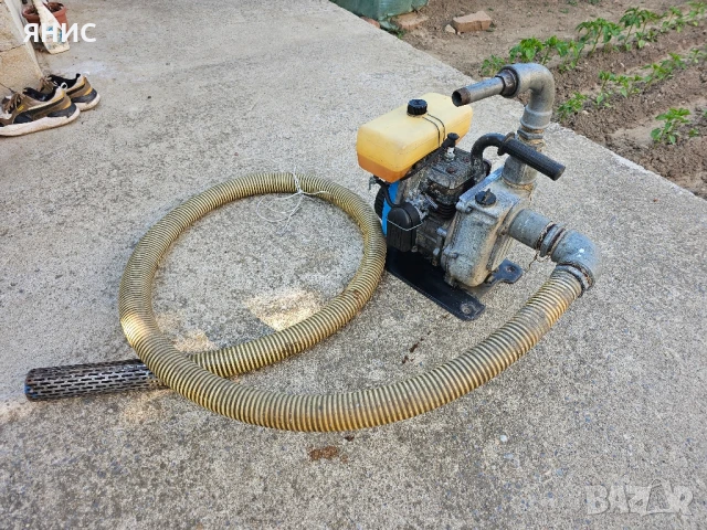 БЕНЗИНОВА ПОМПА ЗА ВОДА. ITALY 🇮🇹. ПЕРФЕКТНА. ОРИГИНАЛНА , снимка 4 - Градинска техника - 50789596