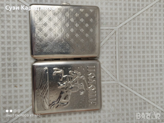 Метална табакера, снимка 3 - Колекции - 53275322