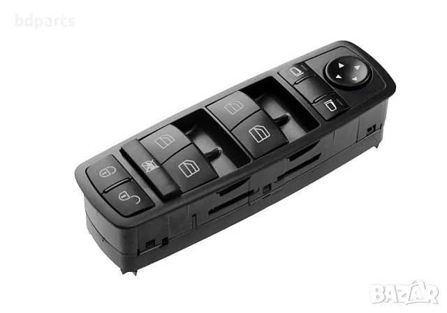 Бутони Ключ за ел.стъкла Mercedes A W169, B W245, Без Прибиране, 3 ПИН