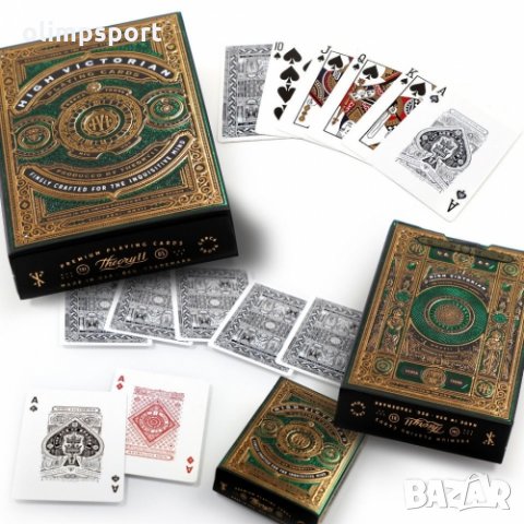 карти за игра Bicycle High Victorian Playing нови- вдъхновени от уникалния стил на Викторианската еп, снимка 2 - Карти за игра - 29336151