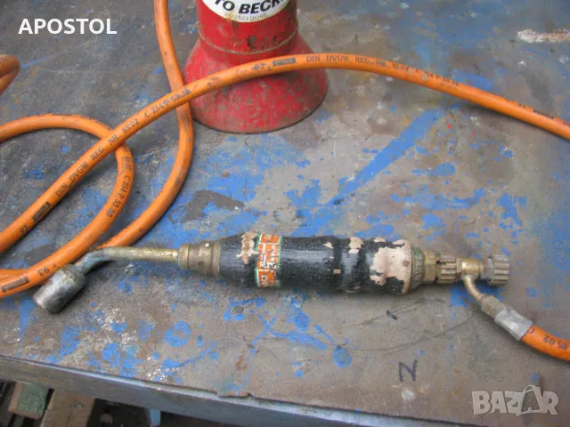 Газова бутилка в комплект с горелка, снимка 2 - Други инструменти - 49329038