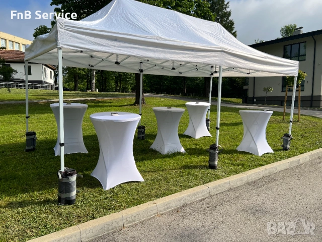 Високи маси-Щъркели под наем 5 евро/бр., снимка 3 - Кетъринг - 53113827