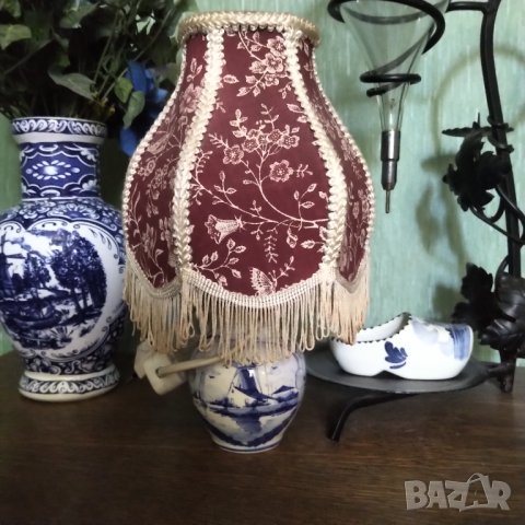 Делфт стара нощна лампа  