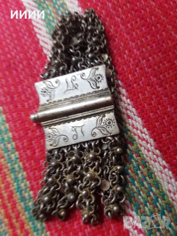 Сребърна гривна верижка 3