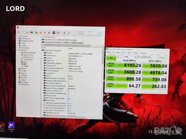 SSD 500GB Samsung 970 EVO Plus M.2 2280 PCIe 3.0 NVMe - Чисто нов!, снимка 4 - Твърди дискове - 53098576