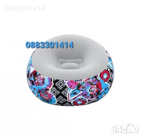 Надуваем фотьойл Кресло с принт , снимка 5 - Столове - 39834246