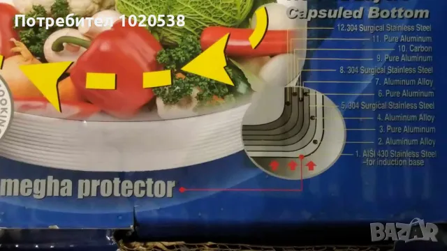 Продавам комплект тенджери за готвене, снимка 5 - Съдове за готвене - 50431455