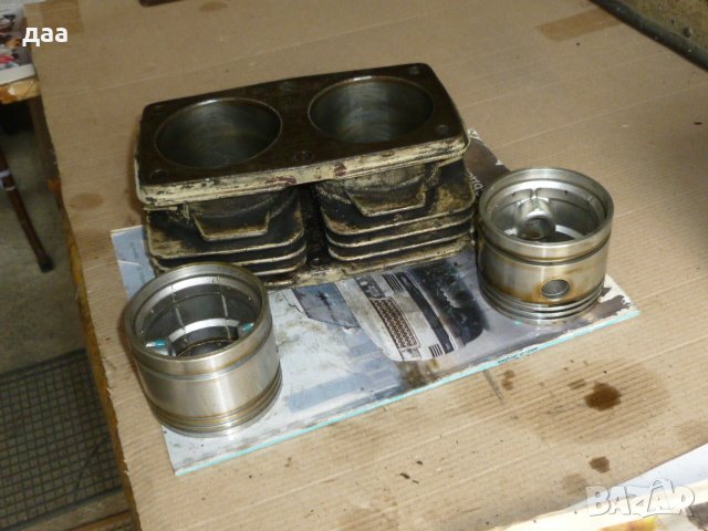 Продавам двуцилиндров блок за компресор за въздух на МАН и Икарус