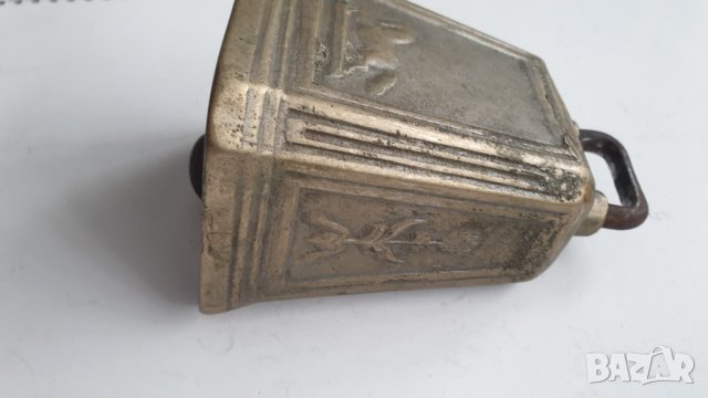 Стар английски бронзов звънец за кон, снимка 2 - Антикварни и старинни предмети - 42221217