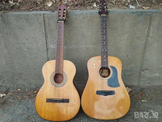Две ретро акустични китари.Ариа продадена., снимка 16 - Китари - 51348236