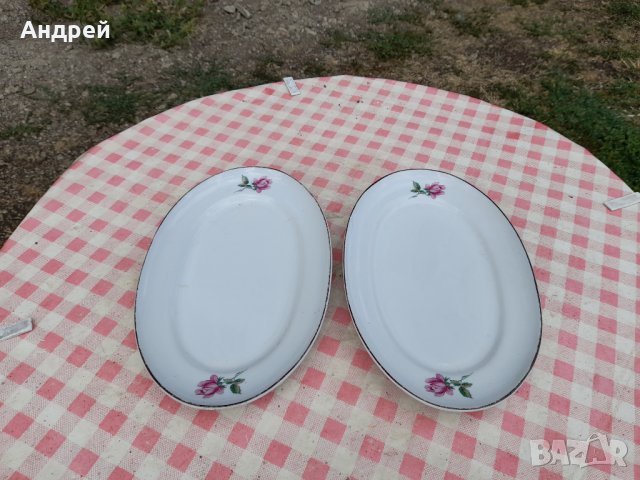 Стара порцеланова чиния,чинии #8, снимка 2 - Антикварни и старинни предмети - 33943158