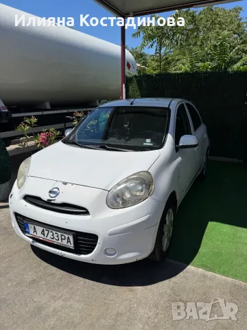 Автомобил Nissan Micra, 2013г, снимка 2 - Автомобили и джипове - 55719418
