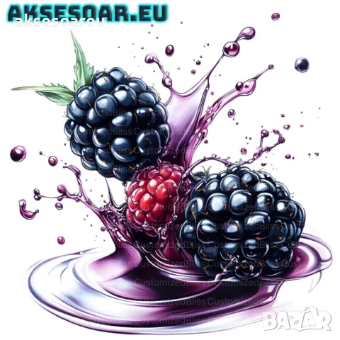 Висококачествени нови семена от хранителна Къпина без бодли антиоксидант Rubus rusticanus 50+ семена