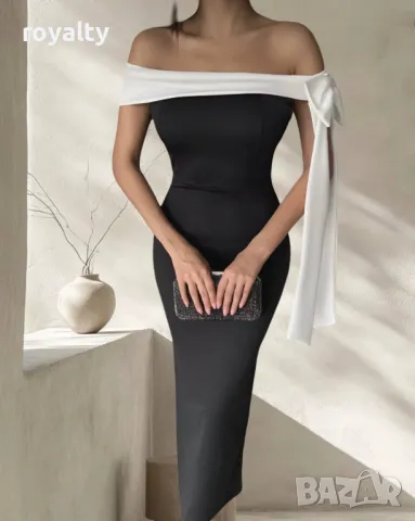 Елегантна дамска рокля 