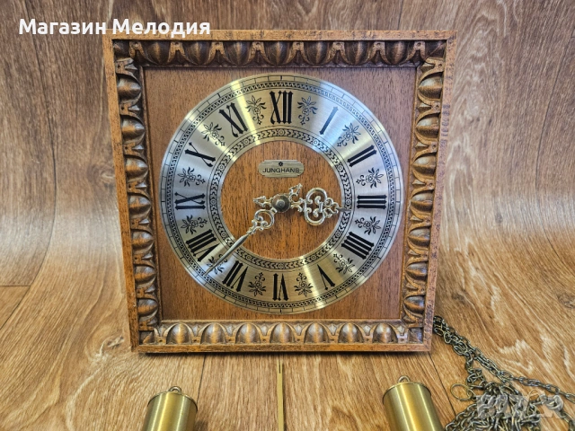 Стенен часовник Junghans – Немски аристократизъм и прецизност от „Златната ера“ на стенните часовниц, снимка 5 - Стенни часовници - 53971613