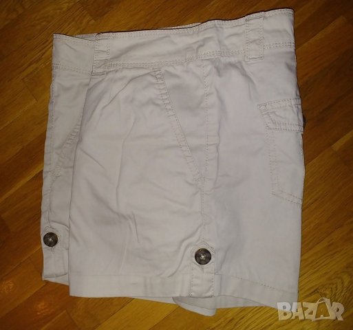 Бежови къси панталонки, М размер, снимка 6 - Къси панталони и бермуди - 40303516