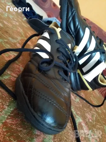 Adidas в черно, бяло и златно за спортивни хора, снимка 11 - Маратонки - 55952923