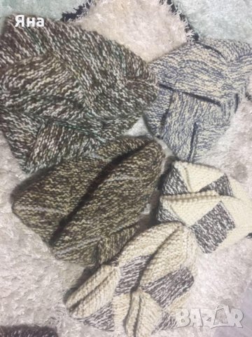 Ръчно плетени търлъци от вълна, снимка 7 - Други - 16147806