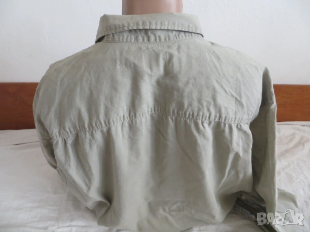 Мъжки ризи с дълъг ръкав от лен, снимка 11 - Ризи - 54323531