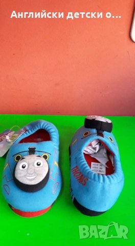 Английски детски пантофи-TRAIN TOMAS, снимка 3 - Детски пантофи - 30931445