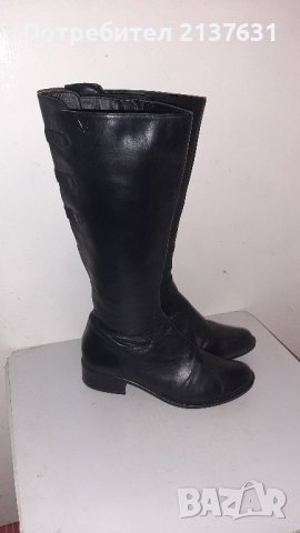 ДАМСКИ БОТУШИ Caprice от естествена кожа , снимка 4 - Дамски ботуши - 42347603
