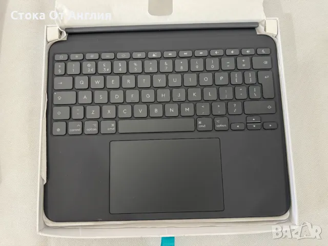 Клавиатура - Logitech Combo Touch iPad Pro 13-inch (M4)(2024), снимка 3 - Клавиатури и мишки - 50001316