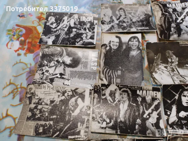 Картички на Айрън Мейдън, снимка 4 - Други ценни предмети - 48822814
