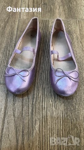 Розови официални елегантни детски обувки h&m